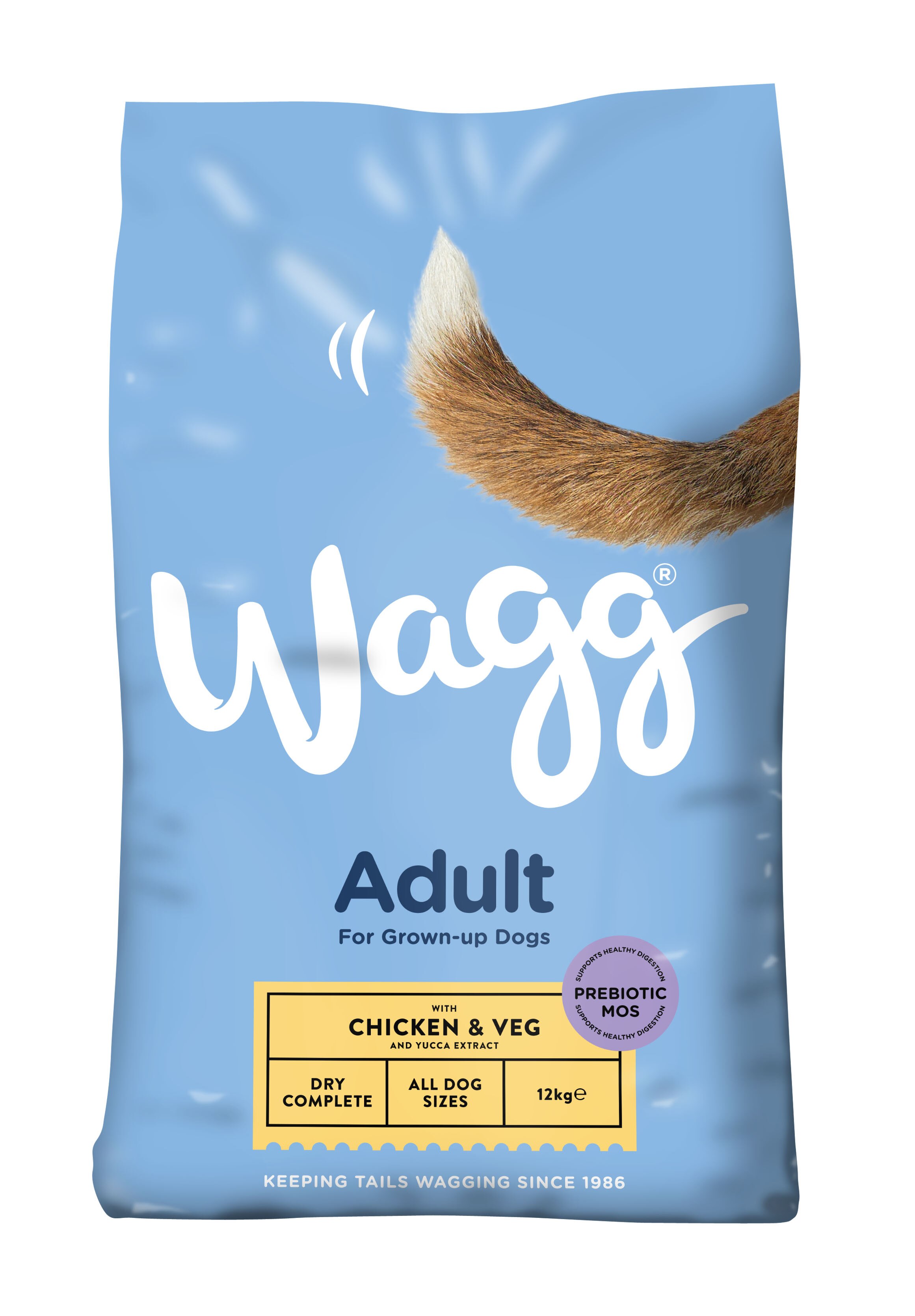 Wagg Complete Chicken & Veg Dry Dog Food - 12kg